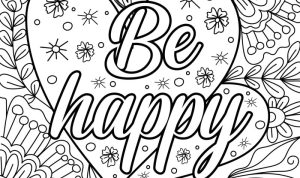 Happy color coloring book